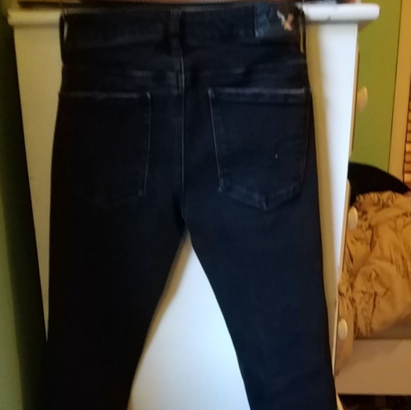 American eagle black super super stretch jeans - Picture 3 of 4